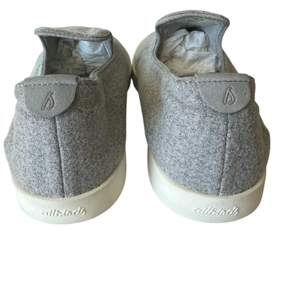 Allbirds Wool Tree Huggers Slip-On Casual Sneakers Light Grey Women’s Size 8 - Picture 9 of 16